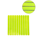 Reflective Bumper Decal for - Fluorescent Green Diamond Grid