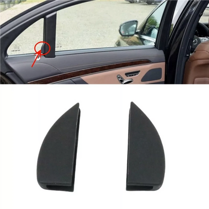 2x Rear Door Window Triangular Sunshade Snap For Mercedes W222 S-Class 2014-2020
