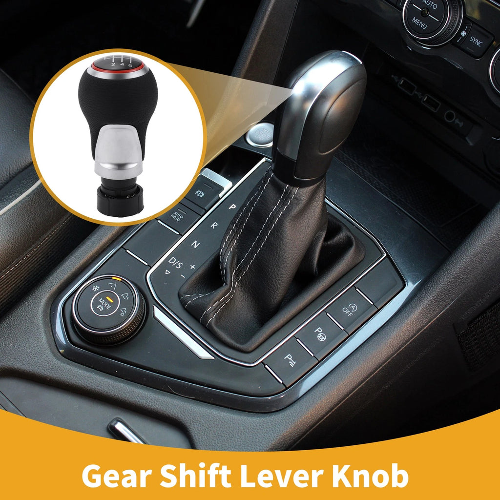 6 Speed Manual Shifter Knob Replacement for Audi A3 8P (2003–2013)