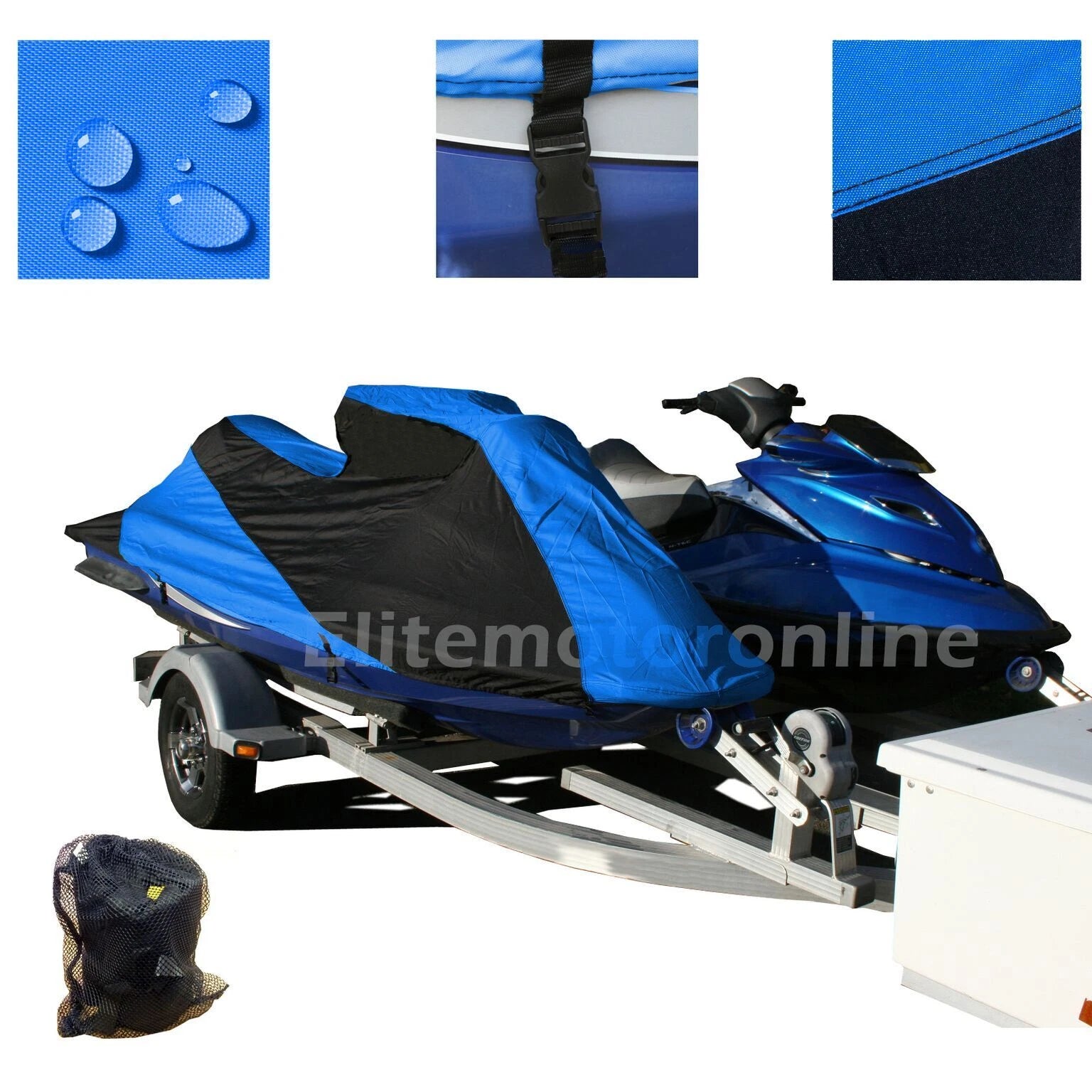Custom Fit Trailerable Jet Ski Cover for Yamaha WaveRunner VX (2004–2009)