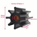 Water Pump Impeller for Mercruiser Diesel D254 3.6L 4.2L (47-816814T)