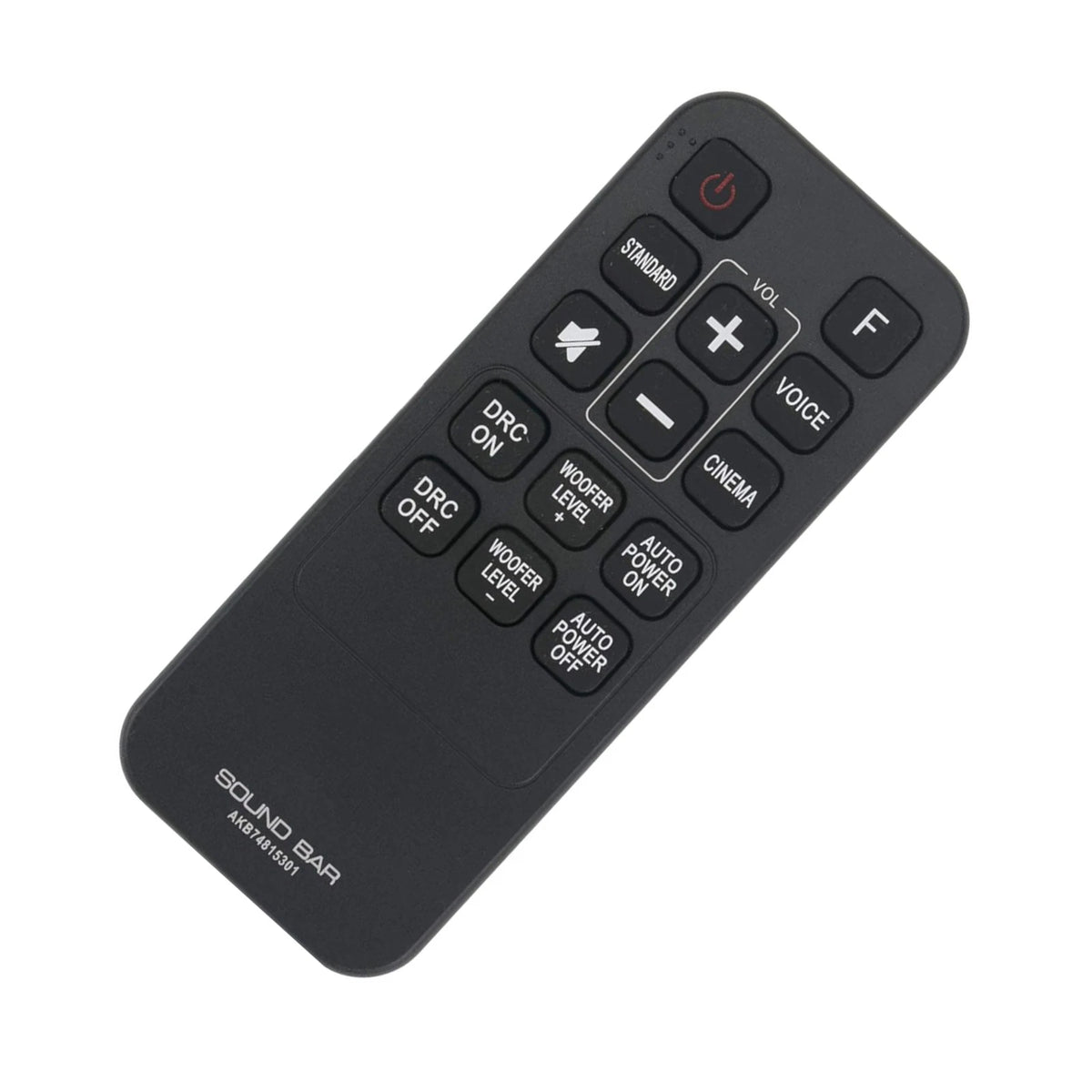 Accessory Remote Control for LG Sound Bar SH3B SPH4B-W LAS453B