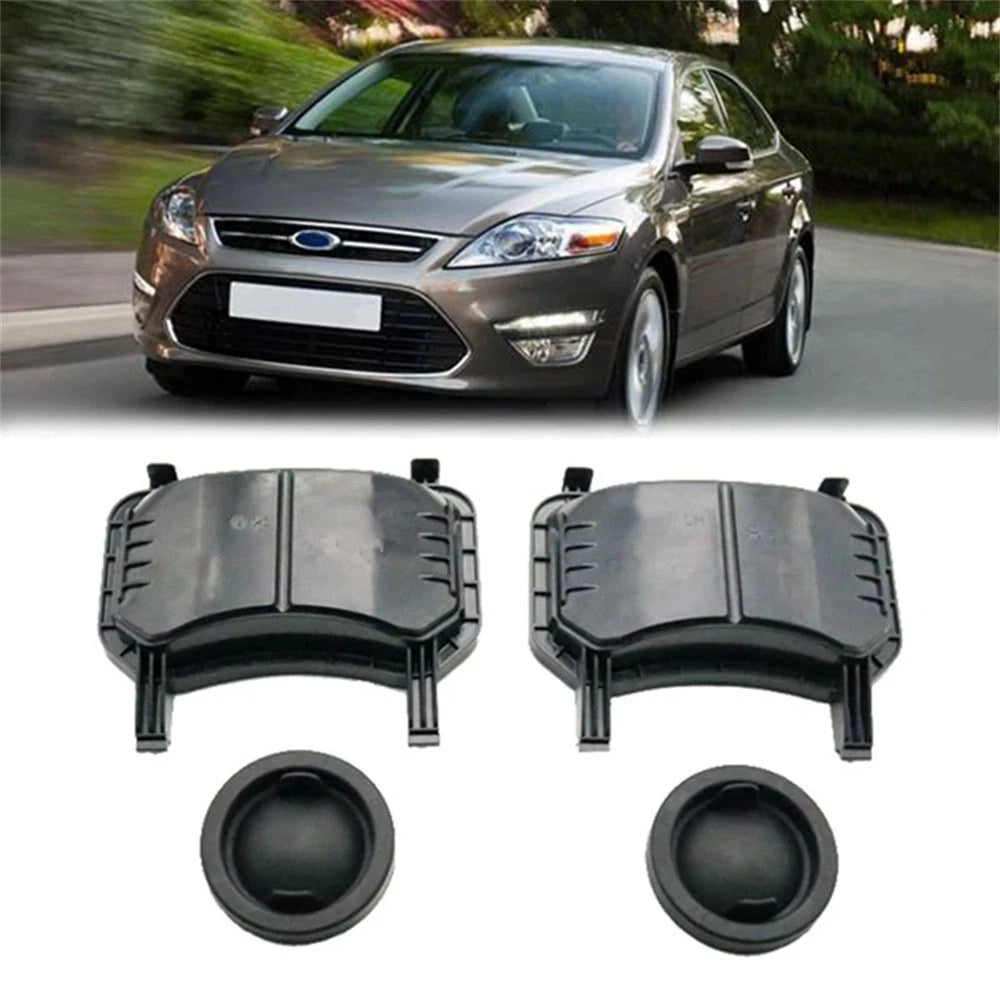 Set of 4 Headlight Dust Cap Covers for Ford Mondeo MK4 (2008–2013)