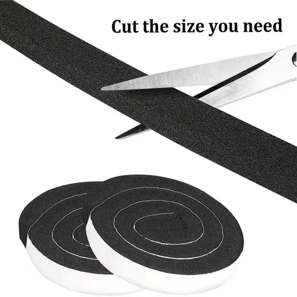 2X Sponge Sealing Strips for Sliding Doors (2cm x 2m)