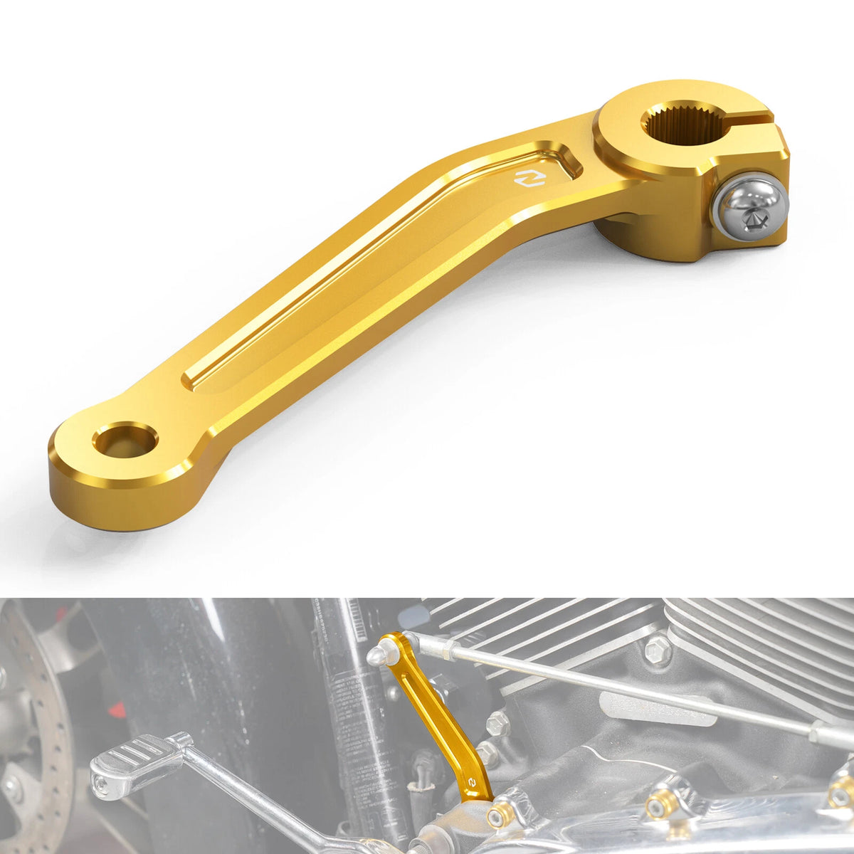 Anodized Gear Shift Lever for Harley Electra Glide Police FLHTP (2017–2024)