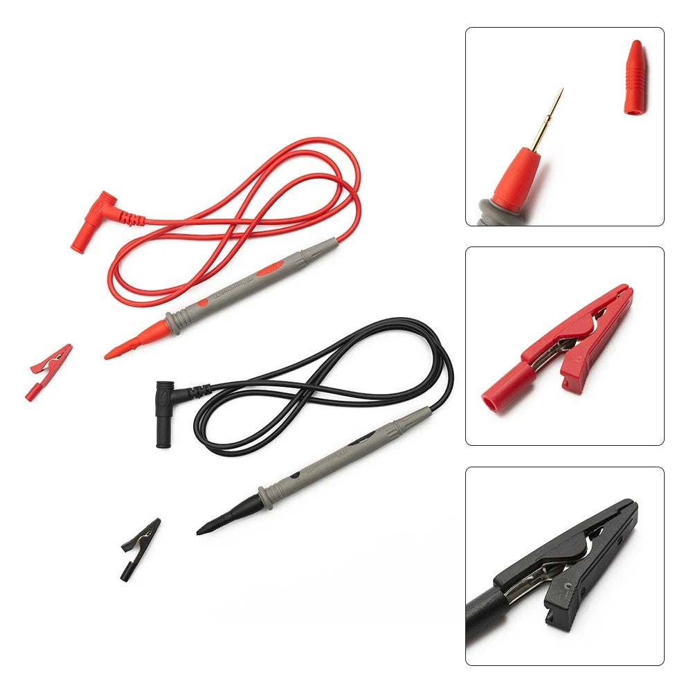 Test Line Clips for Clamp Meters Multimeter (CAT II 1000V)