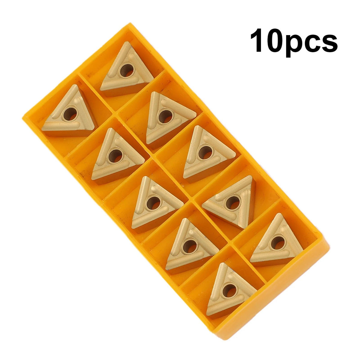 10PCS TNMG160408RS Inserts for CNC Lathes (Steel Stainless Iron Processing)