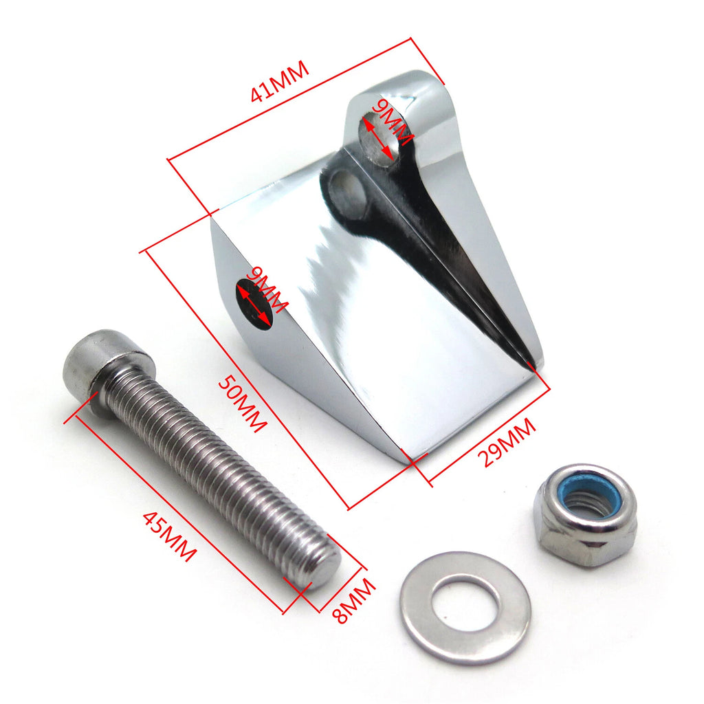 Mirror Relocation Adapter for Harley Touring Electra Glide Ultra EFI (1996–2006)