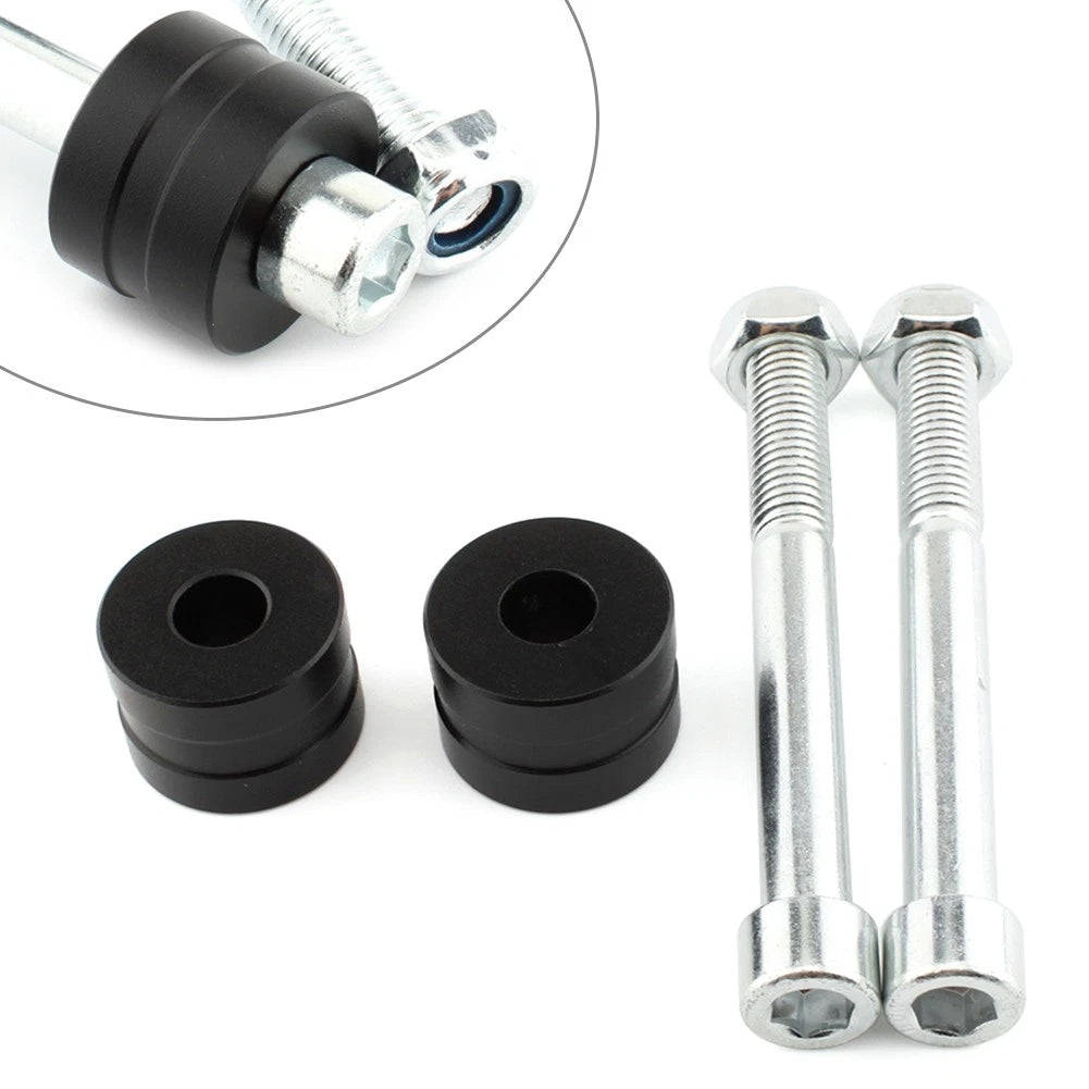 Handle Bar Risers Kit for Ducati Hypermotard 1100 (2007–2009) Black