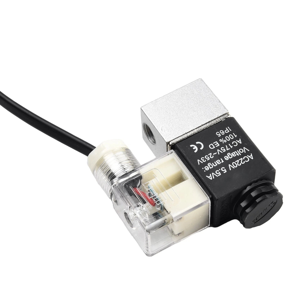 2X Solenoid Valve for Air Compressor Accessories (Normally Closed)