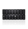 Green LED Light Bar Dashboard Control Switch for Honda Accord (2003–2007)