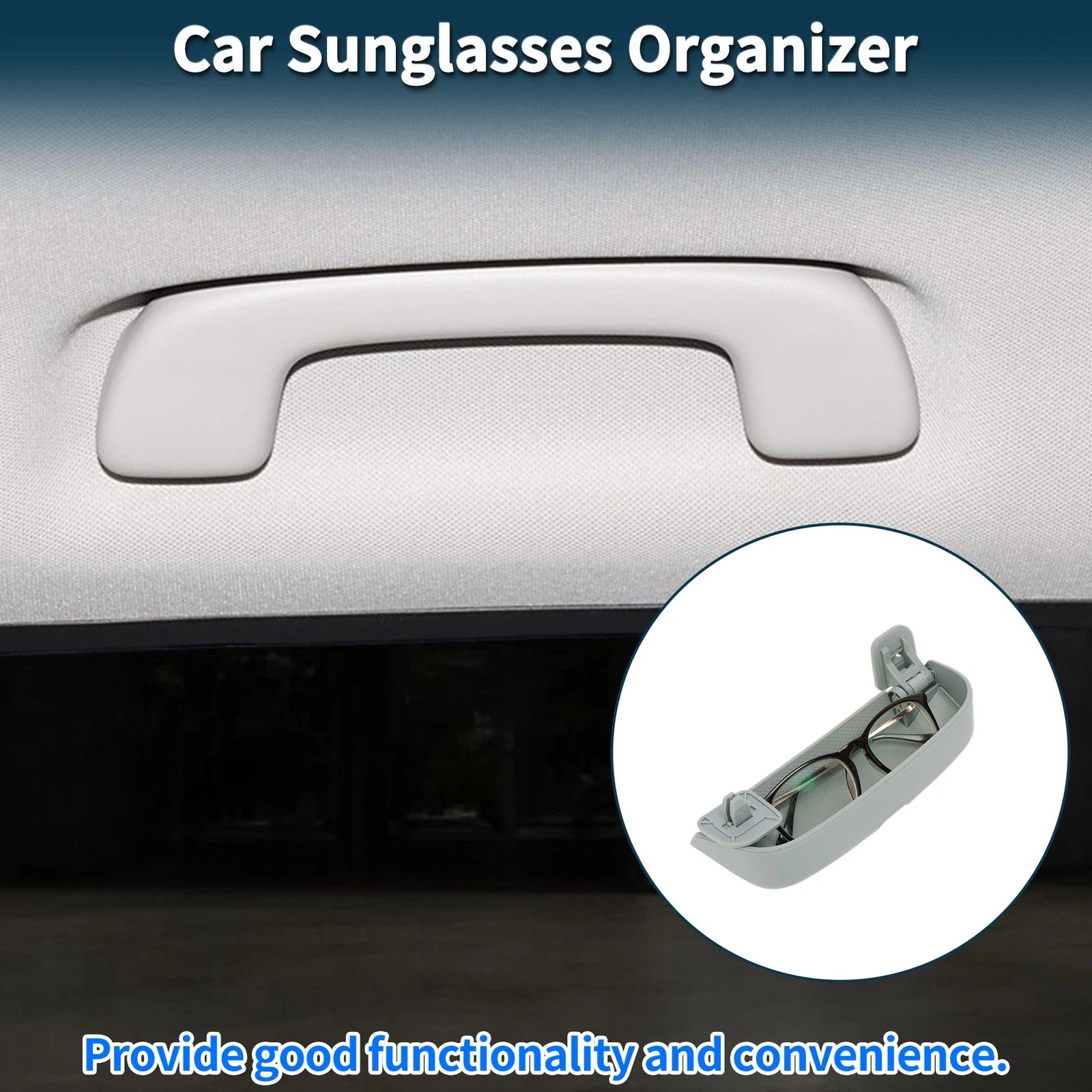 Sunglasses Case for Audi A5 (2012–2019) Eyeglasses Holder Storage Box