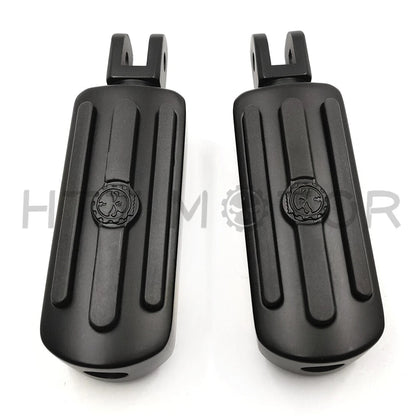 Groove Gear Skull Footpegs for Harley FXBB FXBR FXBRS FXLR (2018–2023)