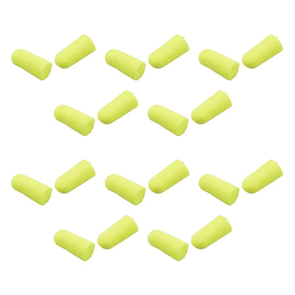 10 Pairs Foam E-A-Rsoft Neons 312-1250 for Noise Reduction (33dB)