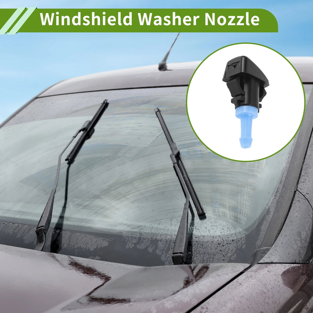 Windshield Washer Nozzle with Hose Connector for Dodge RAM (2006–2018)