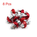 License Plate Frame Screw Bolt Set M6x1.0 for Motorcycle (8 Pack) (2000–2026)