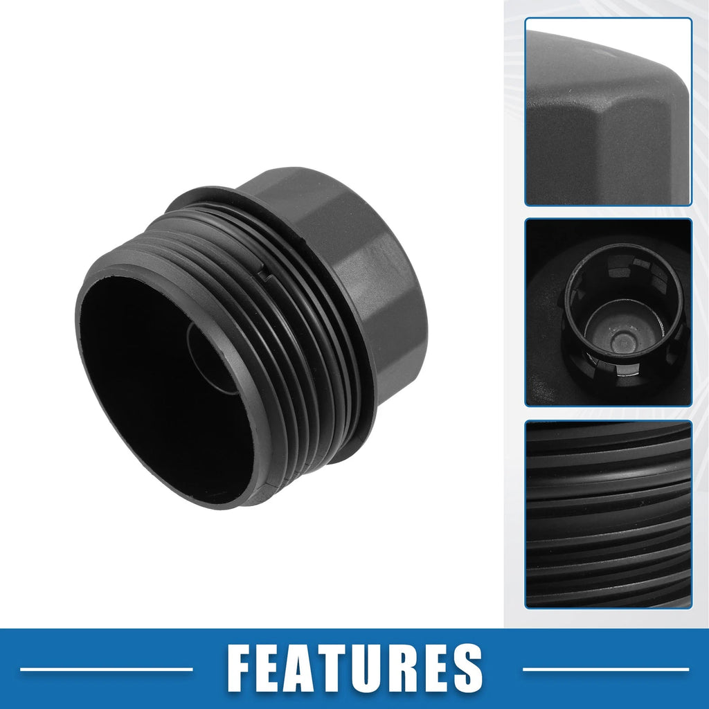 Engine Oil Filter Housing Cover Cap Replacement for BMW 318d 320d E90 (2007–2010)