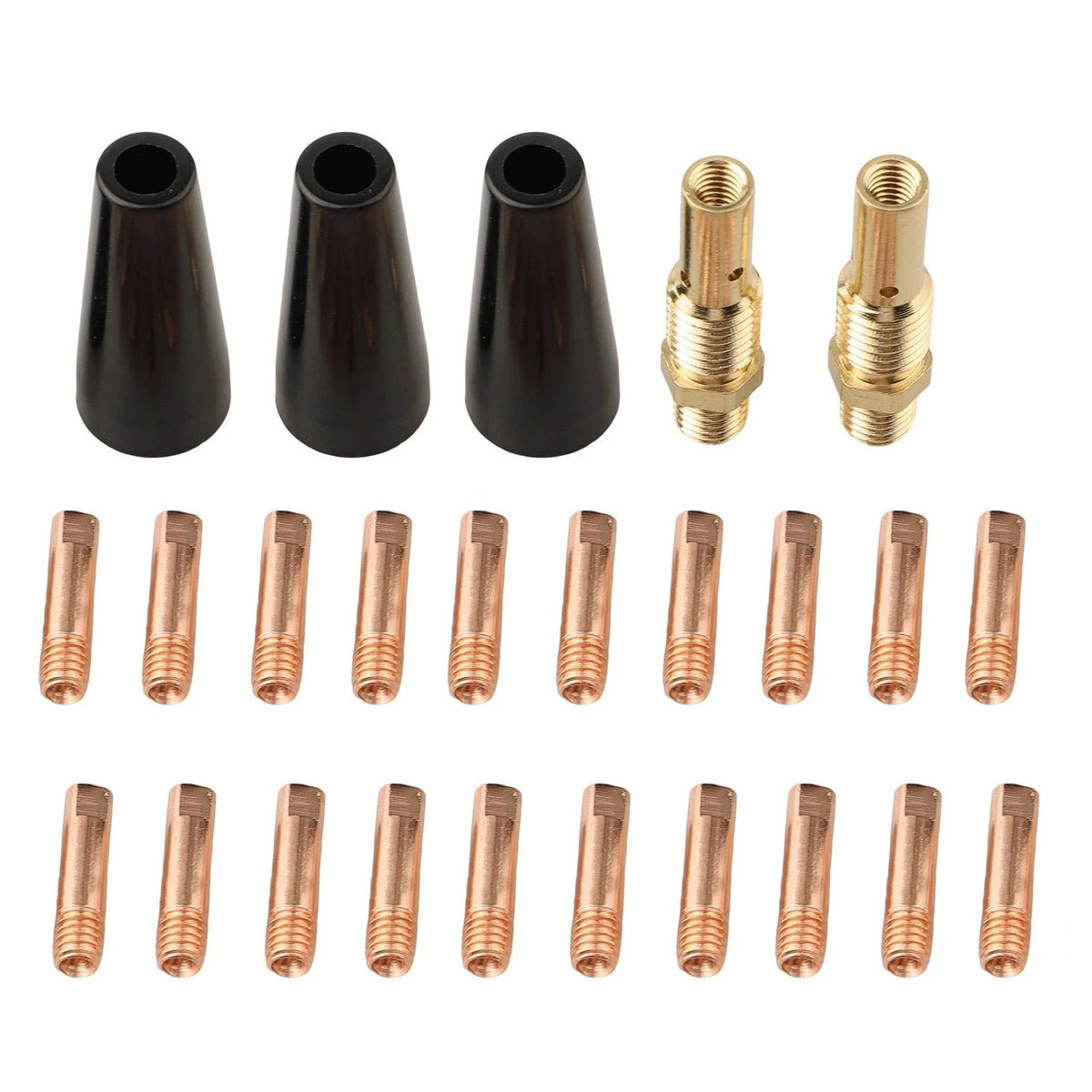 25PCS Welding Nozzle Kit for Lincoln 100L 125HD 140HD