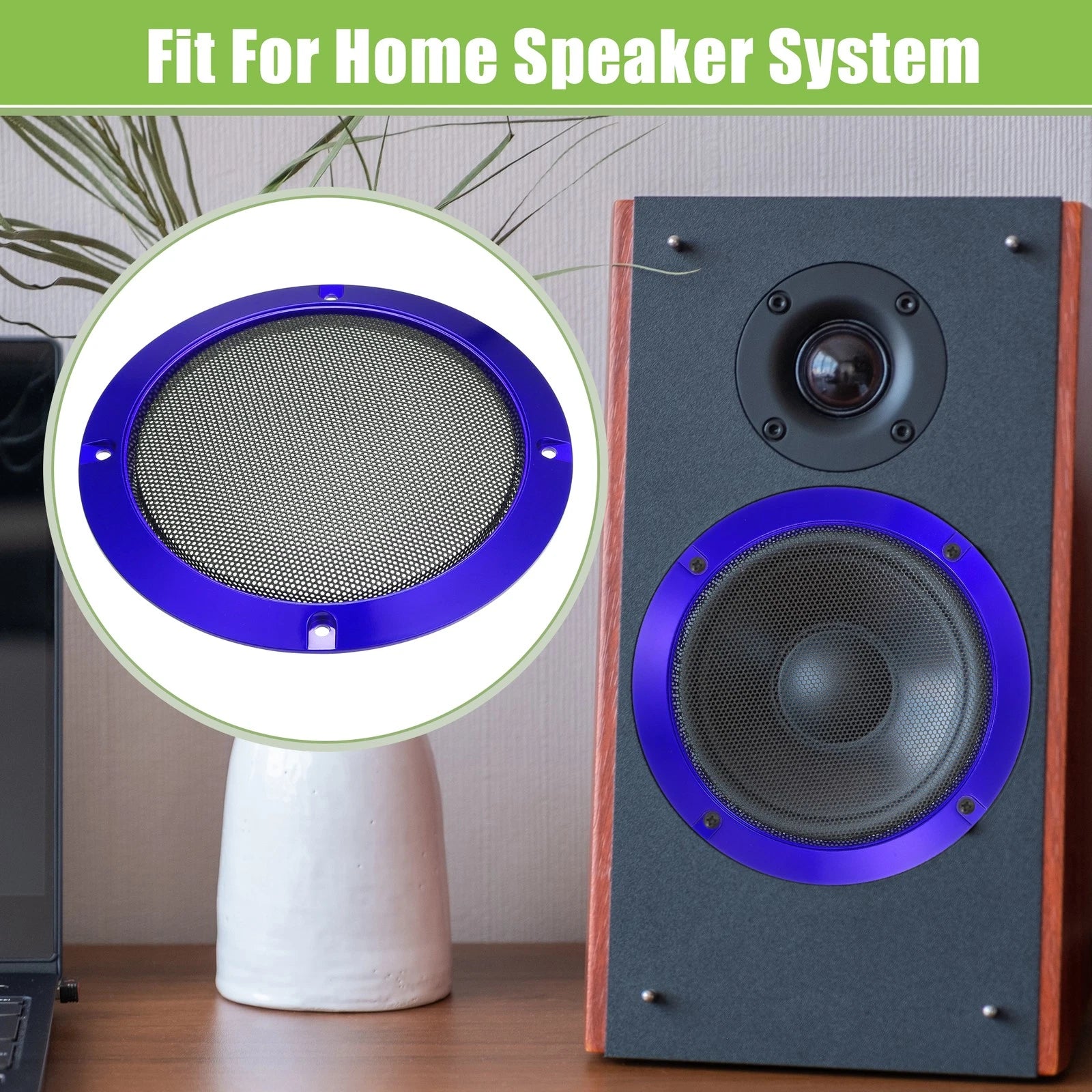 2pcs Speaker Grill Cover for Car Subwoofer (Universal)