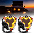 2X 3" LED Work Light Cubes for ATV (Offroad)