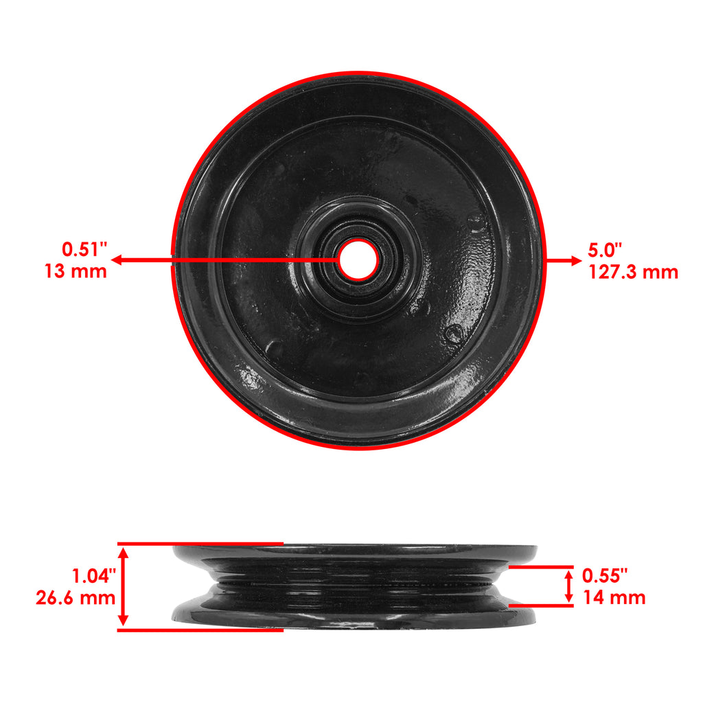 Deck Idler Pulley Replacement for Bad Boy Revolt SD 2023–2025