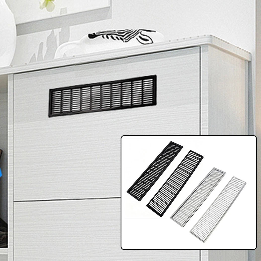 Air Vent Grille for Wardrobe (Rectangular ABS Exhaust Mesh)