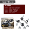 Front Sway Bar Stabilizer End Links for Can-Am Maverick X3 Max Turbo (2018–2024)