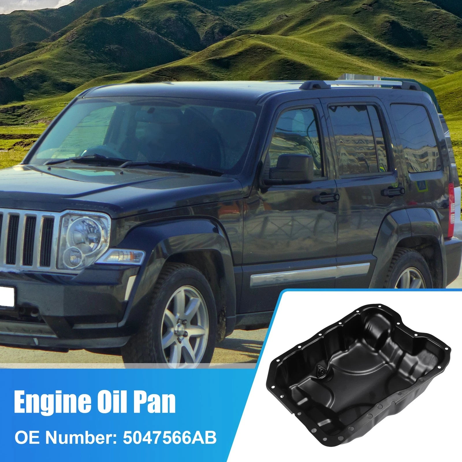 Engine Oil Pan Replacement for Dodge Dart 2013–2016 for Jeep Cherokee 2014–2020