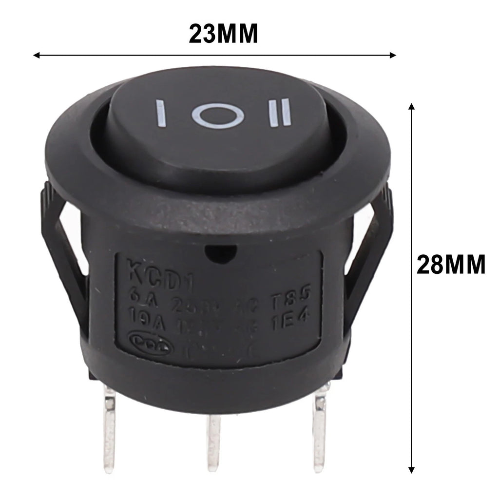 On/Off/On Rocker Switch SPST for