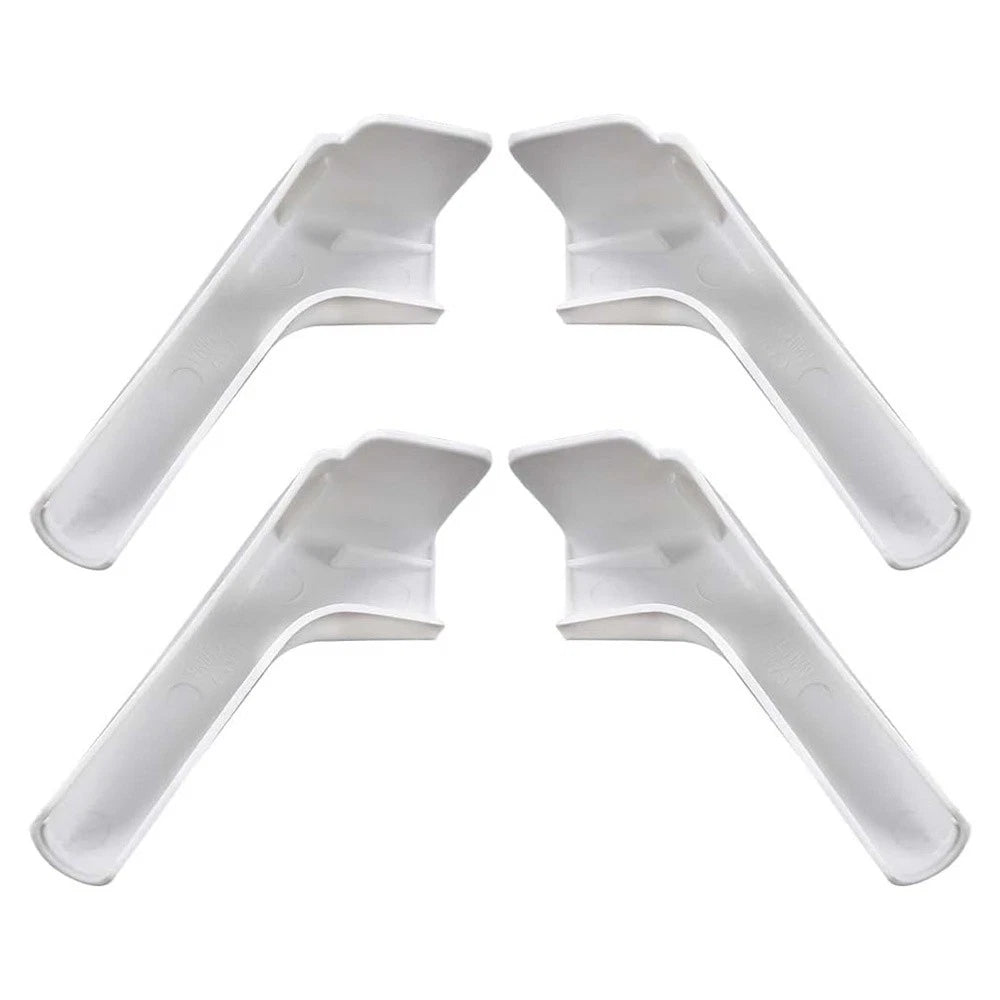 4Pcs Rain Gutter Spout Extensions for RV Camper (Long Version)