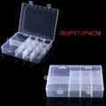 Adjustable Plastic Storage Box Organizer for Screws (14 Grids)