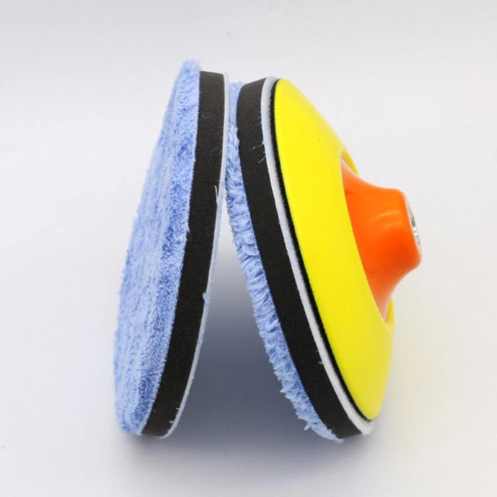 Microfiber Wax Collector Pad for Car Detailing (3 to 7 Inch)
