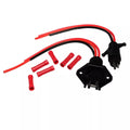 Trolling Motor Plug & Socket Set 12-24V 3-Wire Fit for Marine Boat Accessories