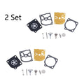 Set of 2 Carburetor Repair Kits for Jonsered 2041 2045 2050 (Zama RB-45)
