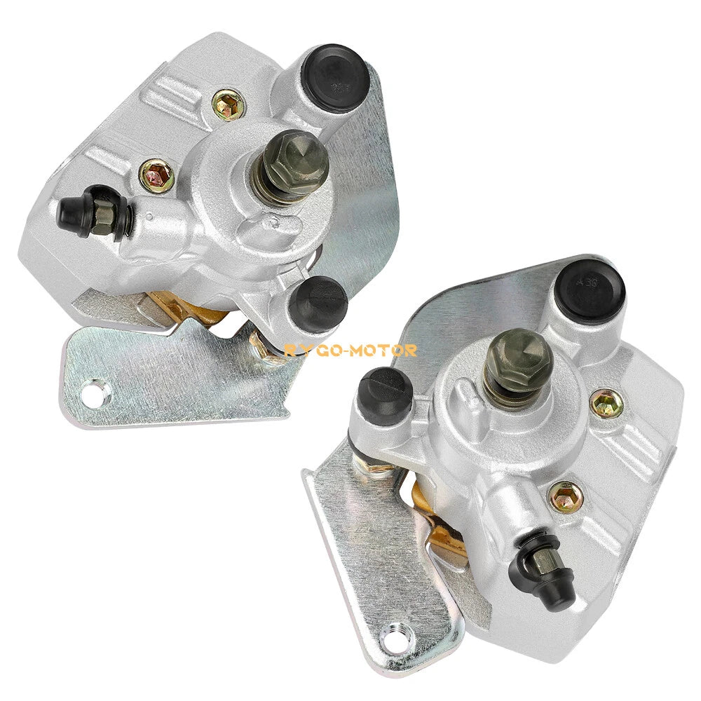 Set of 2 Brake Calipers W/Pads for Honda (45150-HP5-601, 45250-HP5-601)