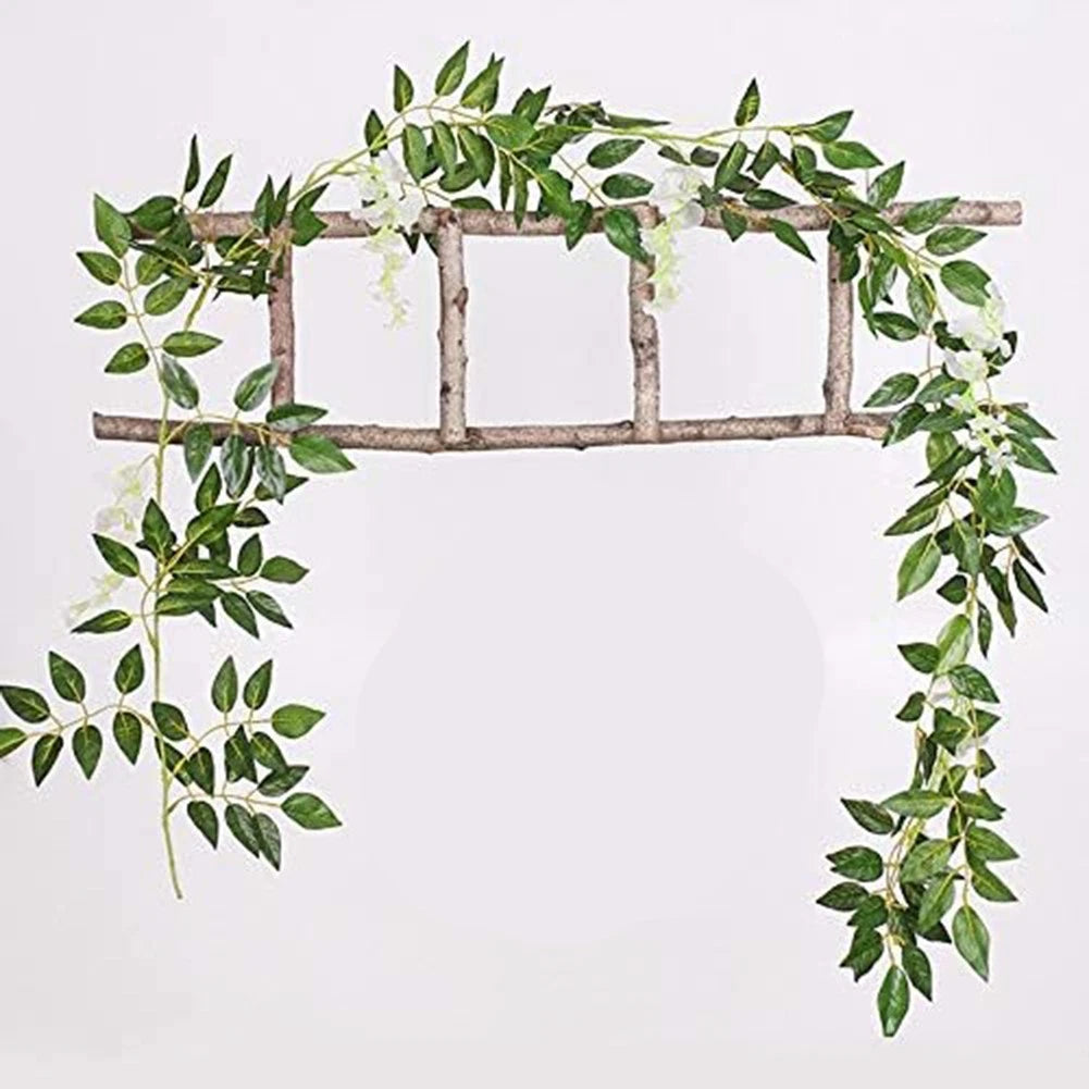 Set of 4 Artificial Wisteria Garlands for Wedding Decorations
