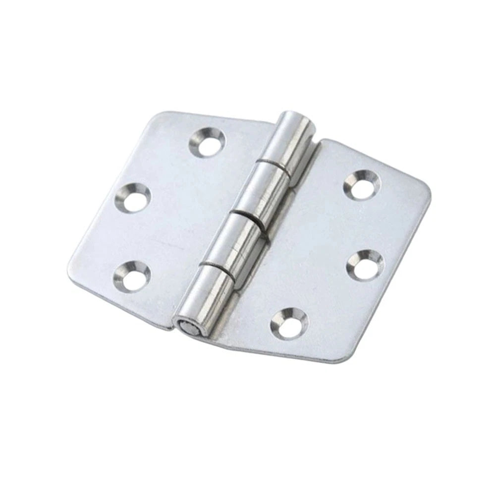 Stainless Steel Hinge 60x74x2mm with Clean for edges for Secure Cabinet Mounting