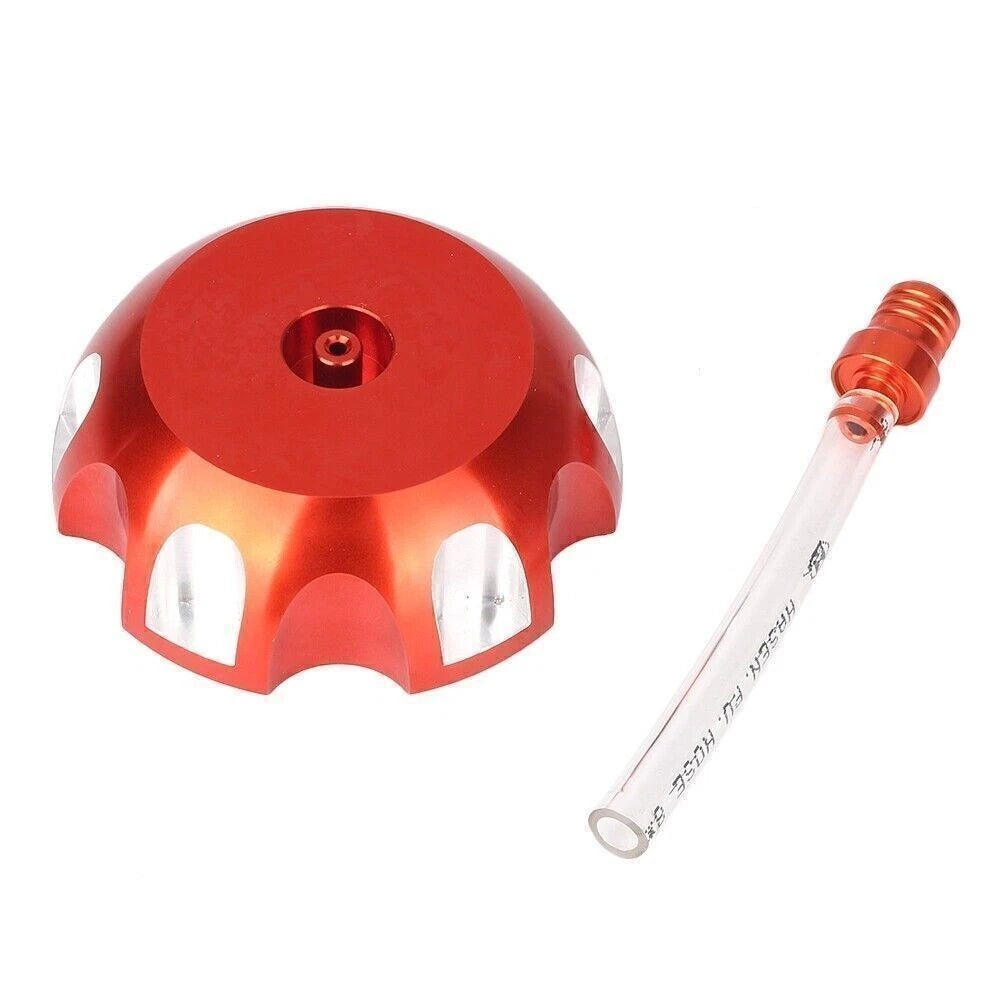 Fuel Gas Tank Cap Cover for Honda CRF150F CRF230F (2003–2017) - Orange