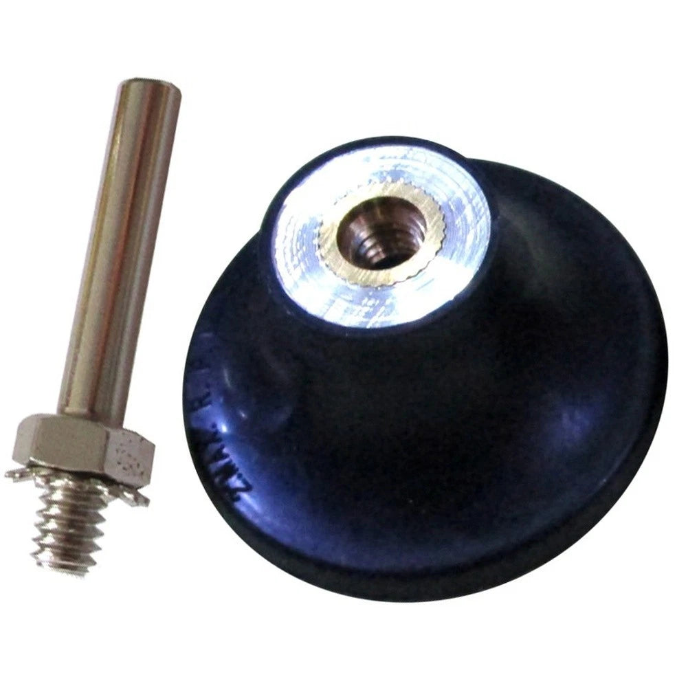 50mm Rubber Spiral Backing Pad for Angle Grinder (Compatible)