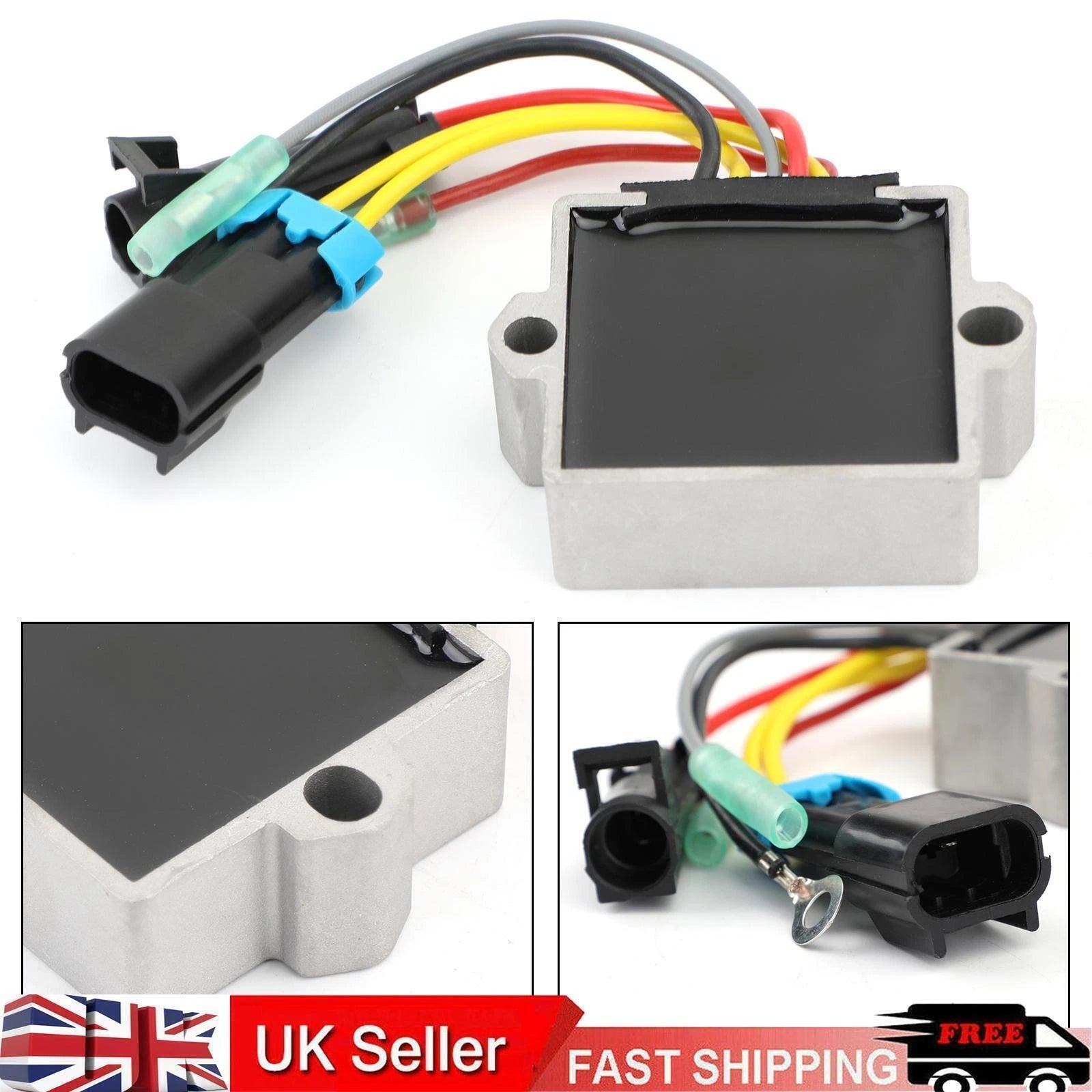Voltage Regulator for Mercury Mercruiser 135 140 150 175 HP (6 Wires) 883072T2