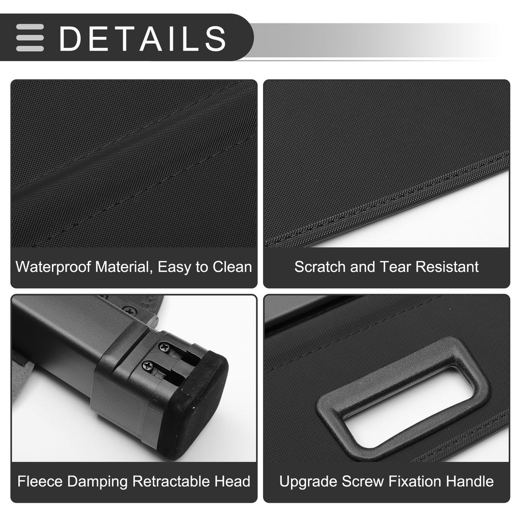 Retractable Cargo Cover for Toyota 4Runner Trunk Parcel Shelf Black (2010–2024)