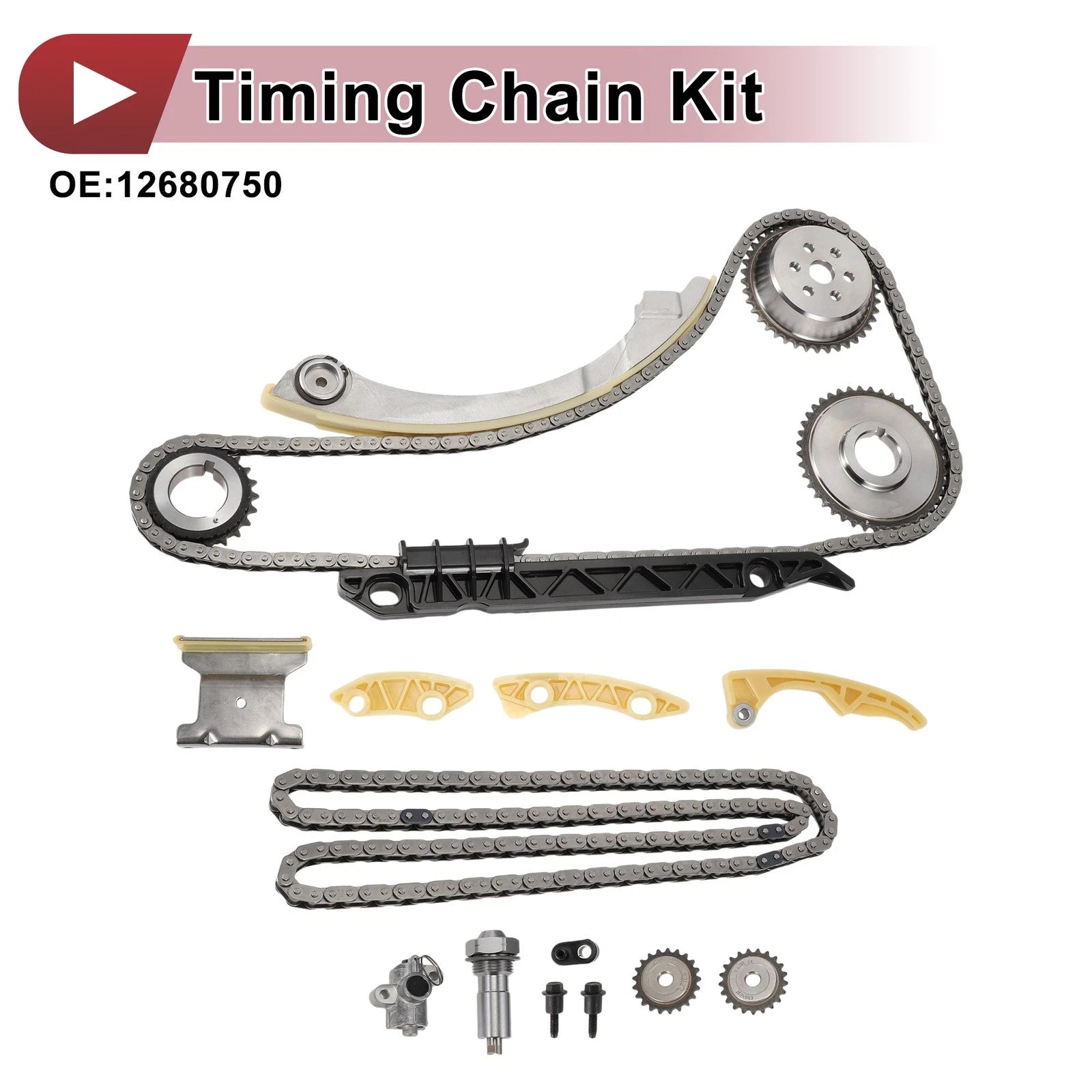 Timing Chain Kit OEM Replacement for Chevrolet Malibu Equinox (2010–2019)
