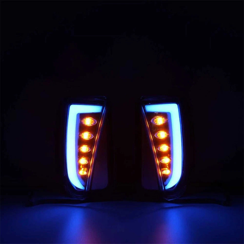 1 Pair LED Turn Signal DRL Light for Toyota Prius (2012–2015)