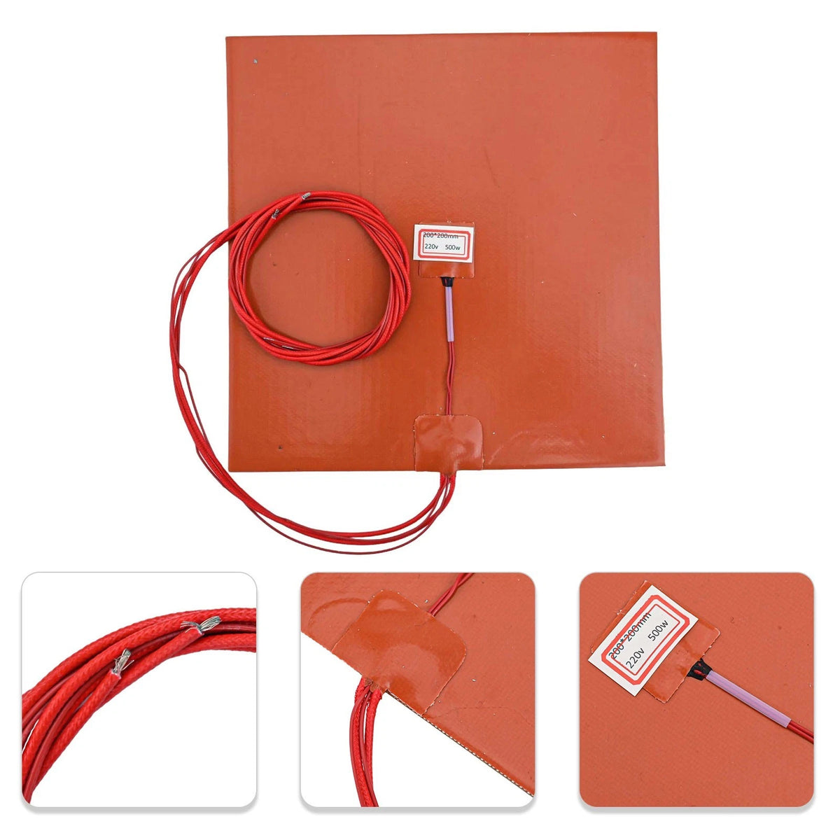 500W Silicone Heating Pad for Moisture Protection (No Year Range)