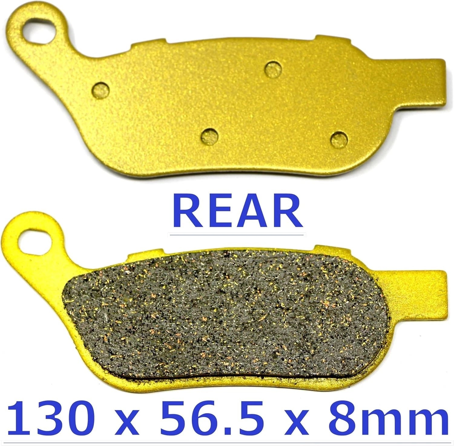 Front Rear Brake Pads for Harley FLS Softail Slim FLSTC (2012–2023)