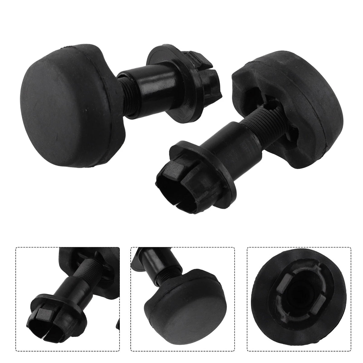 2X Car Hood Stop Cushion for