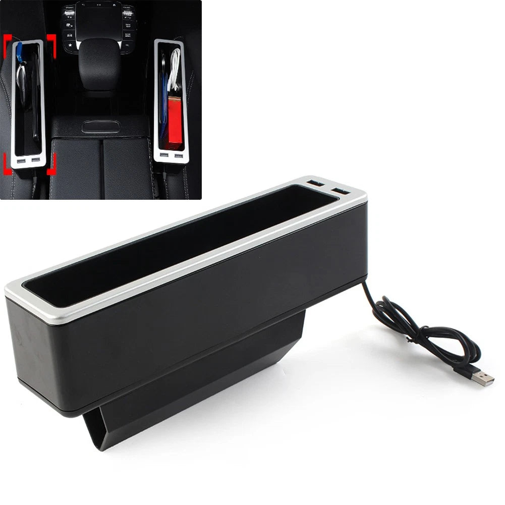 Seat Organizer Crevice Storage Box for