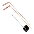 Telescoping Copper Dowsing Rods & Pendulum for Practice