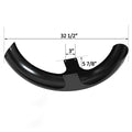 26" Black Wrap Front Fender for Harley Touring Models