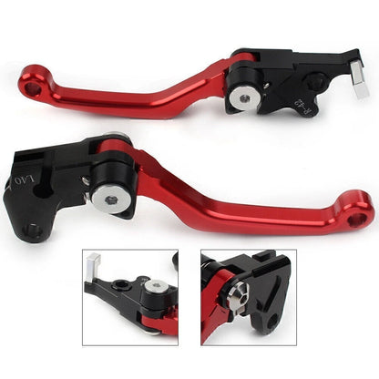 Brake Lever Clutch Lever for Suzuki DRZ 400E 400S (2000–2022) Red